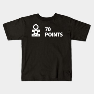 70 Points Kids T-Shirt